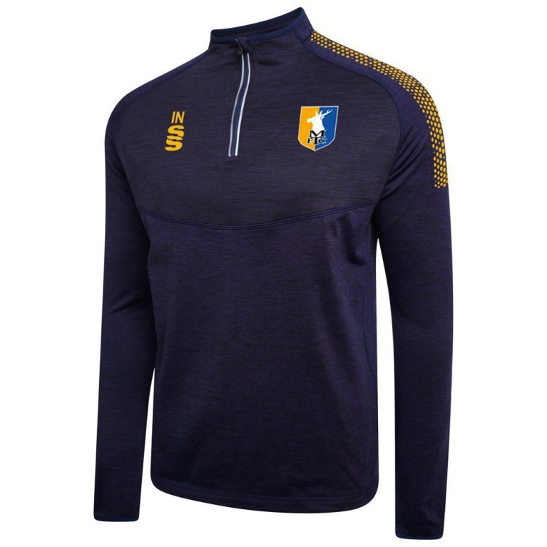 1/4 Zip Dual Performance Top : Navy