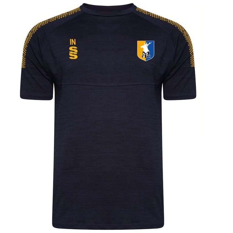 Dual Gym T-shirt : Navy Melange