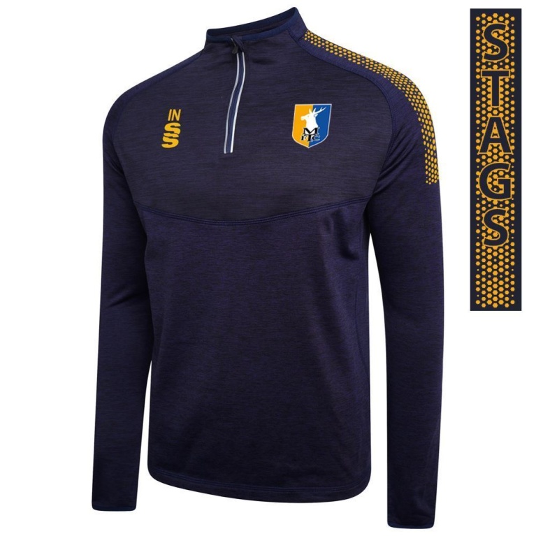 1/4 Zip Dual Performance Top : Navy